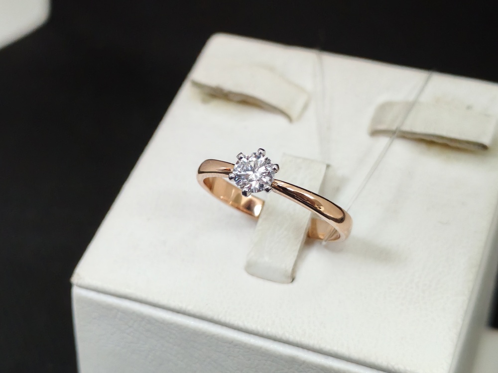 КОЛЬЦО БРИЛЛИАНТ (Au 585)