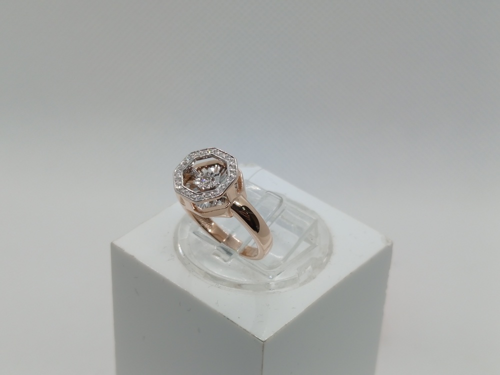 КОЛЬЦО БРИЛЛИАНТ (Au 585)