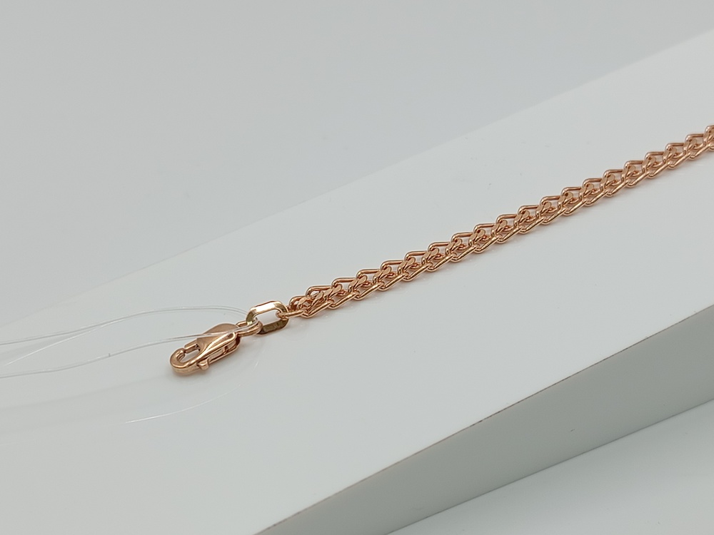 БРАСЛЕТ ПУСТОТЕЛЫЙ Царь (Au 585)