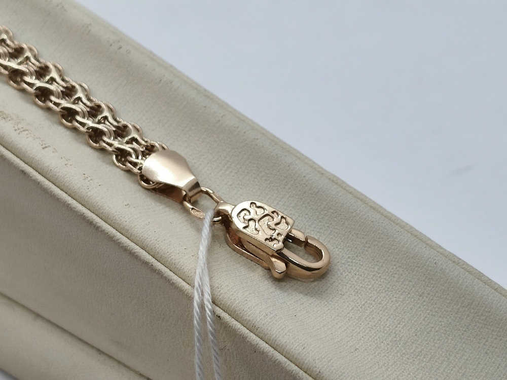 БРАСЛЕТ ПОЛНОВЕСНЫЙ Рамзес (Au 585)