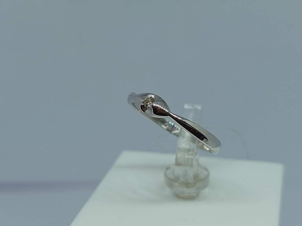 КОЛЬЦО БРИЛЛИАНТ (Ag 925)