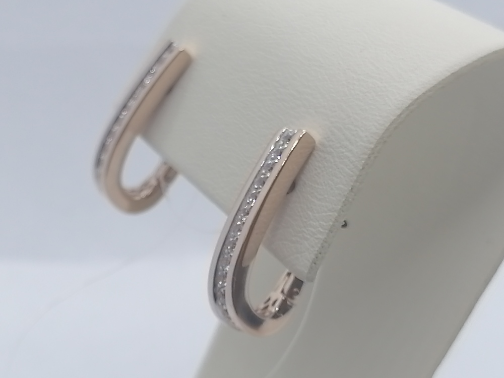 СЕРЬГИ С КАМНЯМИ (Au 585)