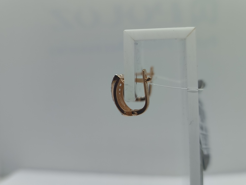 СЕРЬГИ С КАМНЯМИ (Au 585)