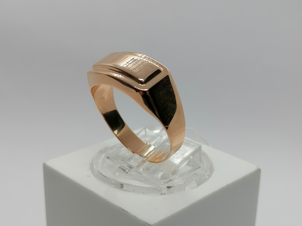 01-7683 КОЛЬЦО ПЕЧАТКА без камня (Au 585)