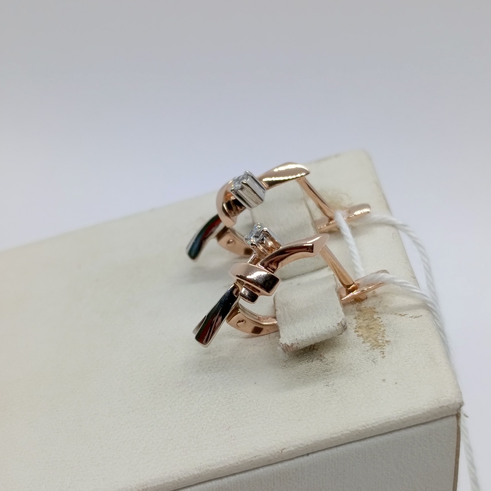 СЕРЬГИ БРИЛЛИАНТ (Au 585)