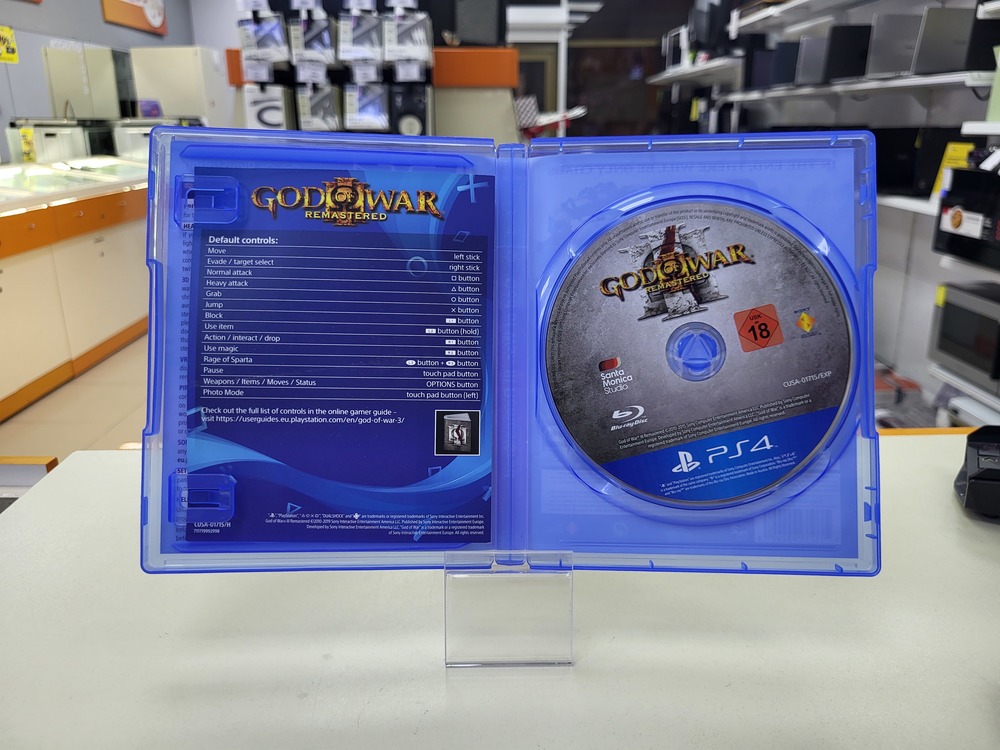 Игра Playstation 4 God Of War Обновленная Версия