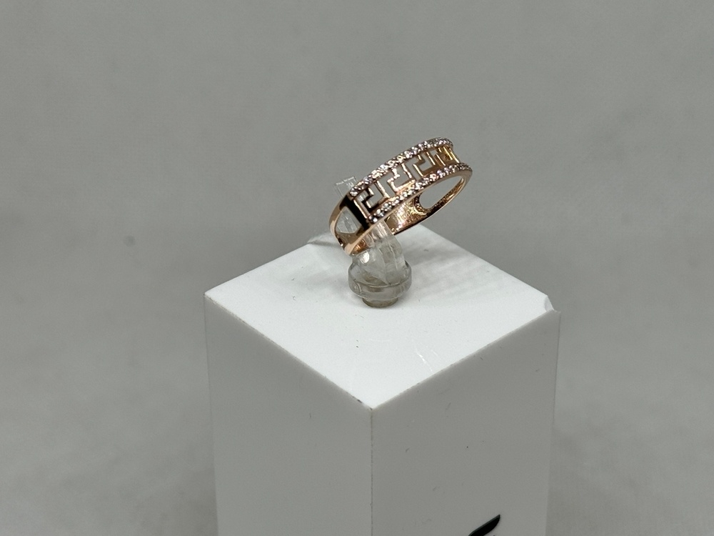 КОЛКМИ585 КОЛЬЦО С КАМНЯМИ (Au 585)