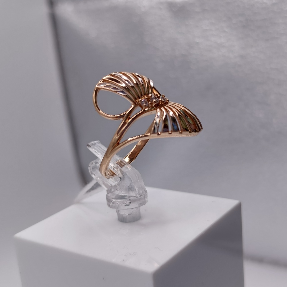 КОЛКМИ585 КОЛЬЦО С КАМНЯМИ (Au 585)