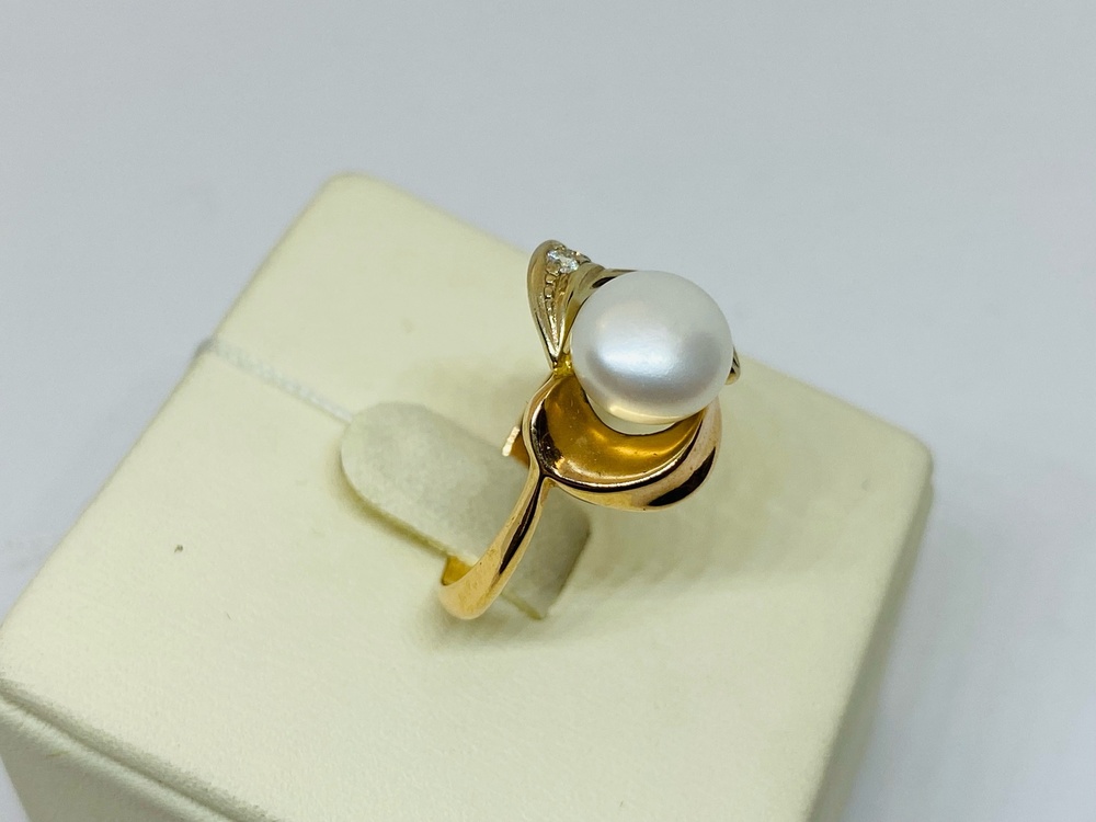КОЛКМИ585 КОЛЬЦО С КАМНЯМИ (Au 585)
