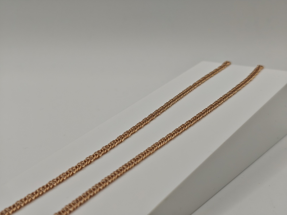 ЦЛР3585 ЦЕПЬ ПОЛНОВЕСНАЯ Ромб тройной (Au 585)