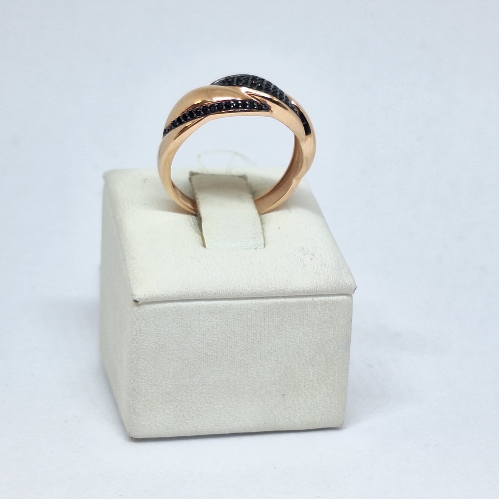 04-51-0823-04 КОЛЬЦО С КАМНЯМИ (Au 585)