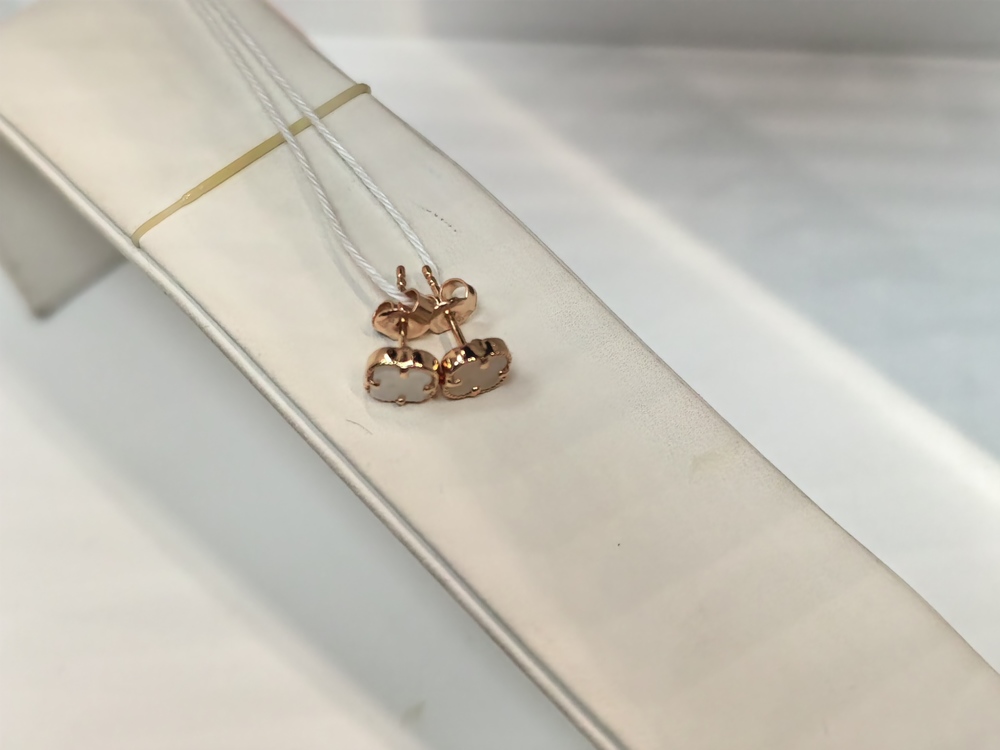 СПУС585 СЕРЬГИ ПУСЕТЫ (Au 585)