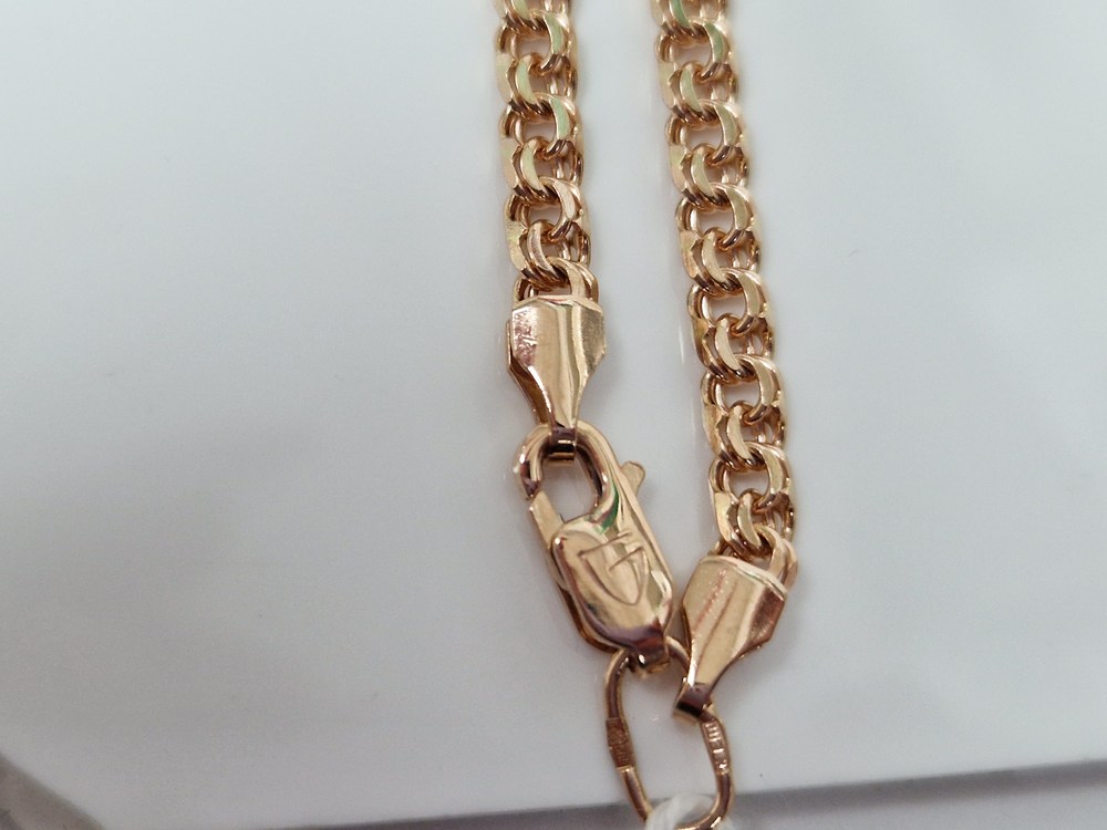 ЦЕПЬ ПОЛНОВЕСНАЯ Бисмарк (Au 585)