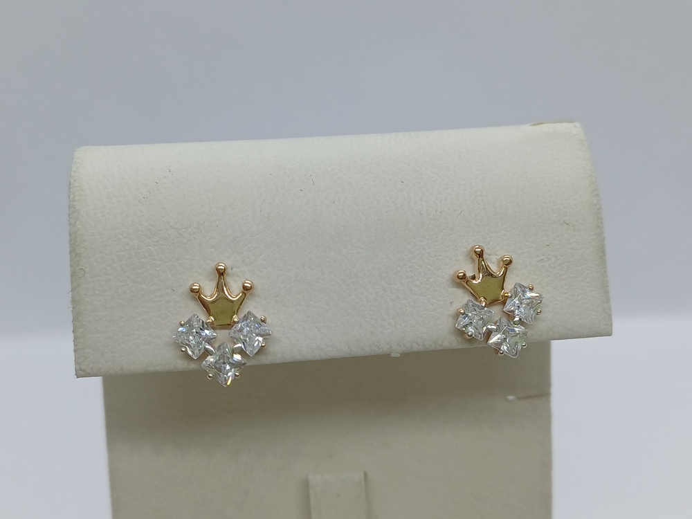 СЕРЬГИ ПУСЕТЫ (Au 585)