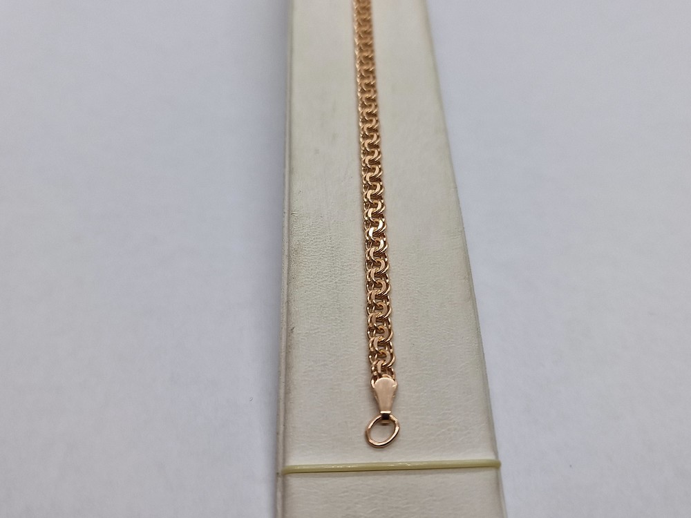 7060200-17 БРАСЛЕТ ПОЛНОВЕСНЫЙ Бисмарк (Au 585)