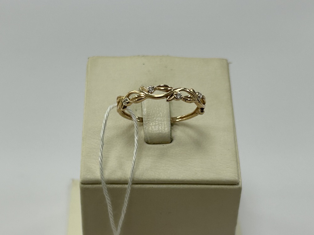 КОЛКМИ585 КОЛЬЦО С КАМНЯМИ (Au 585)