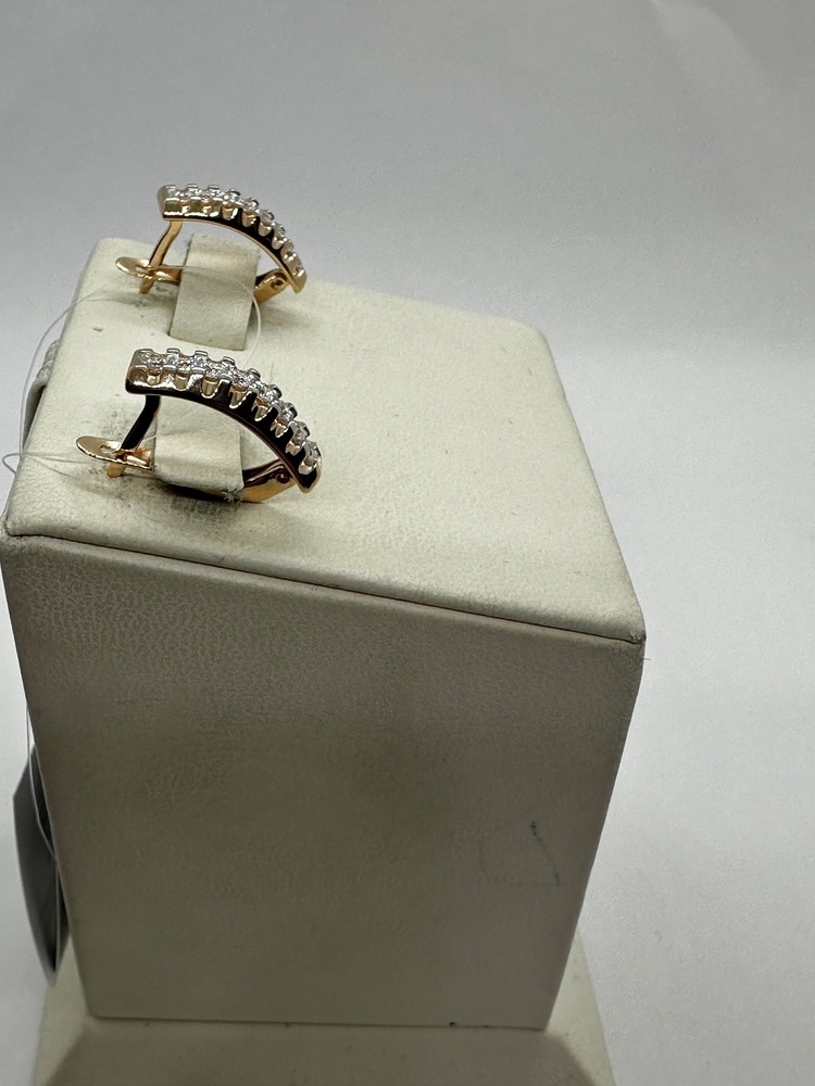 СЕРЬГИ С КАМНЯМИ (Au 585)