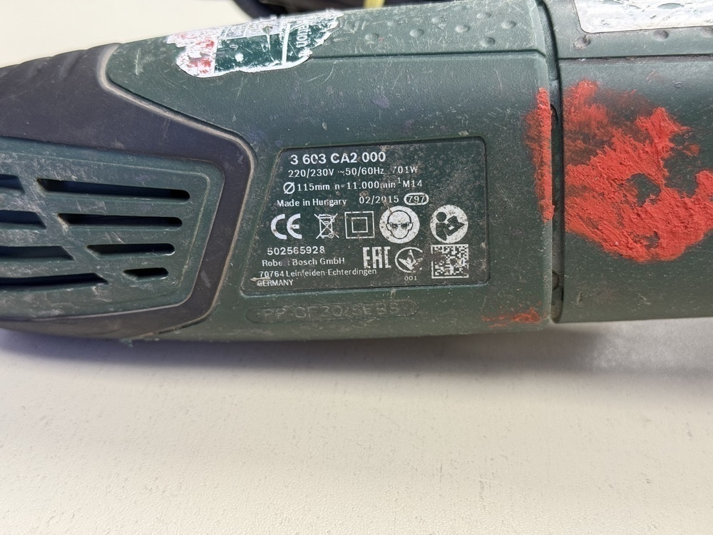 Угловая шлифмашина Bosch PWS 700-115