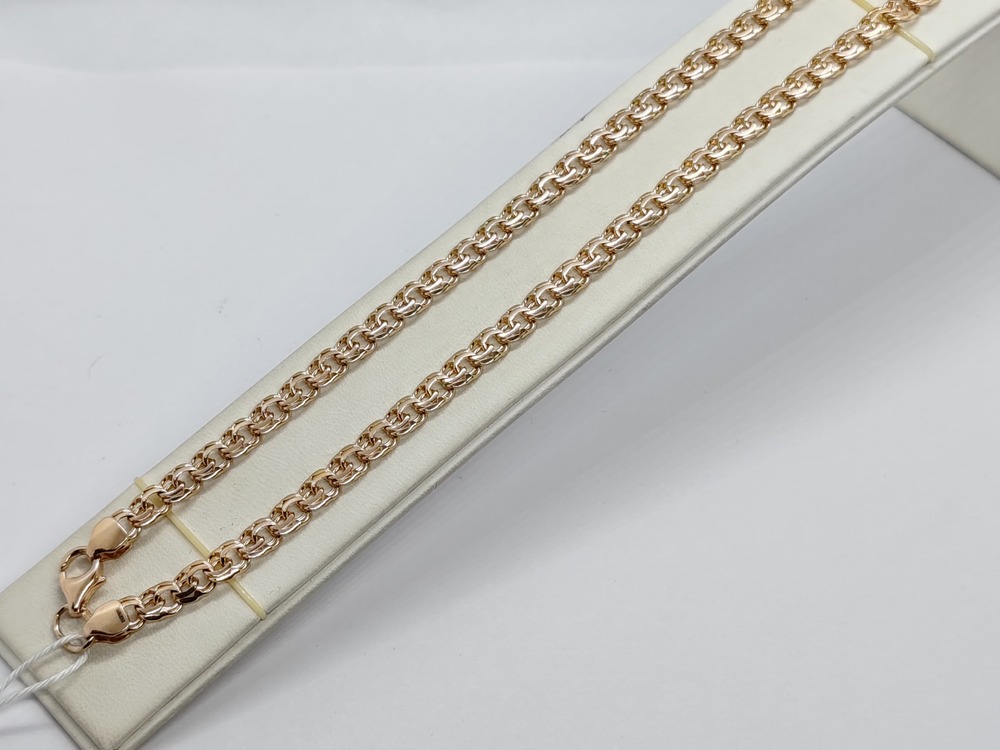 ЦЕПЬ ПОЛНОВЕСНАЯ Бисмарк (Au 585)