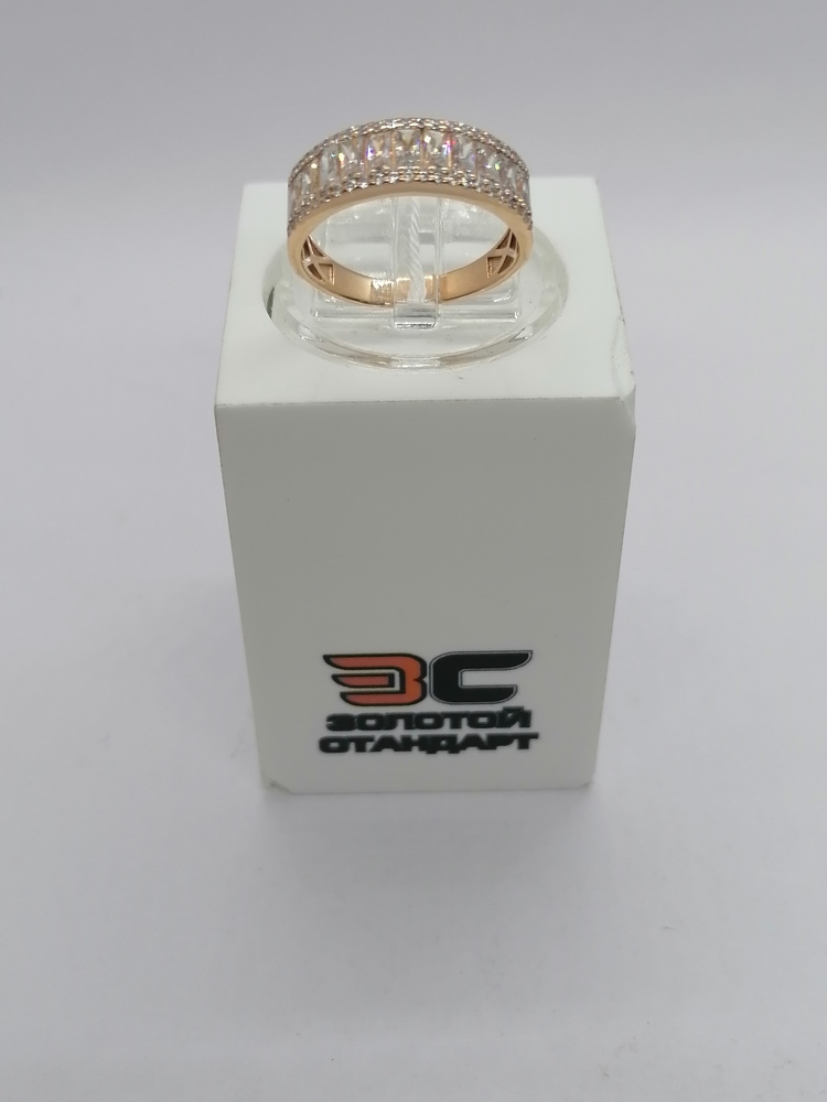 КОЛКМИ585 КОЛЬЦО С КАМНЯМИ (Au 585)