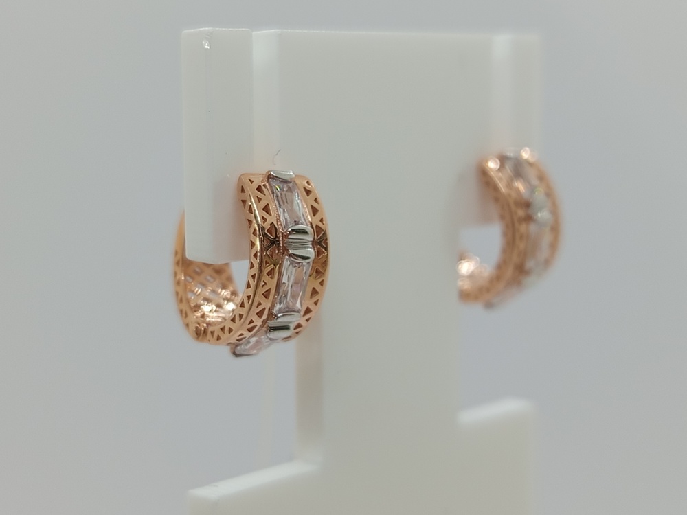 СЕРЬГИ С КАМНЯМИ (Au 585)