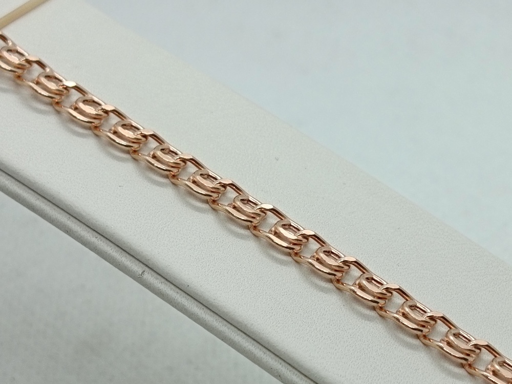 БРАСЛЕТ ПУСТОТЕЛЫЙ Лав (Au 585)