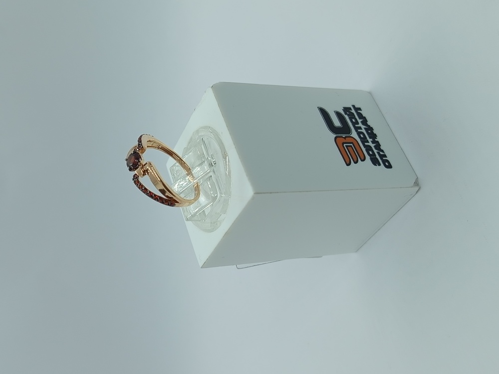 КОЛЬЦО ГРАНАТ (Au 585)