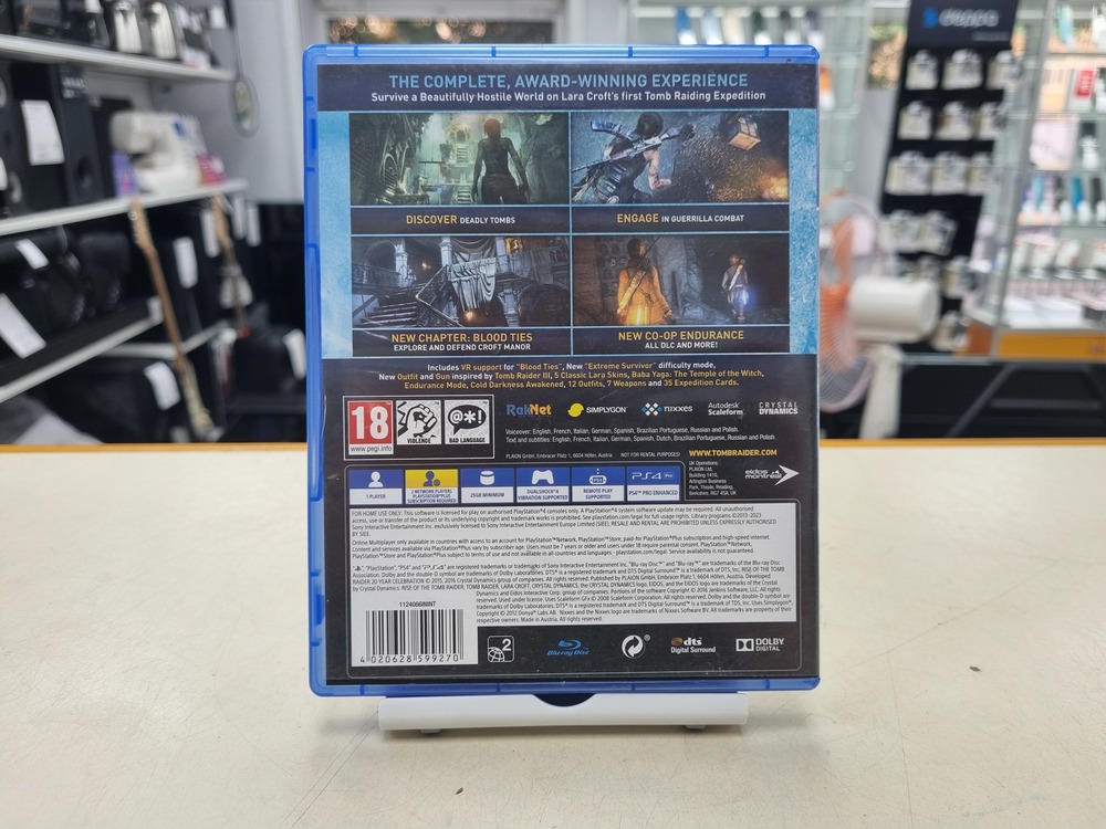 Игра Playstation 4 Rise of the Tomb Rider