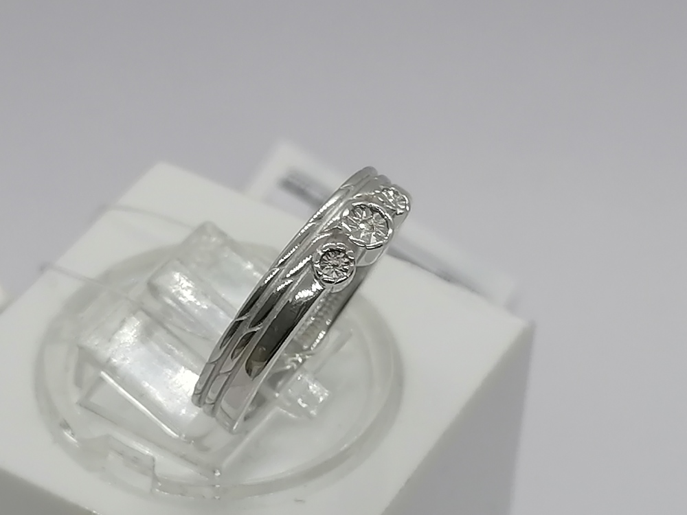 КОЛЬЦО БРИЛЛИАНТ (Ag 925)