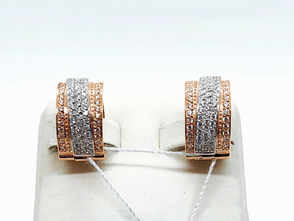 СЕРЬГИ С КАМНЯМИ (Au 585)