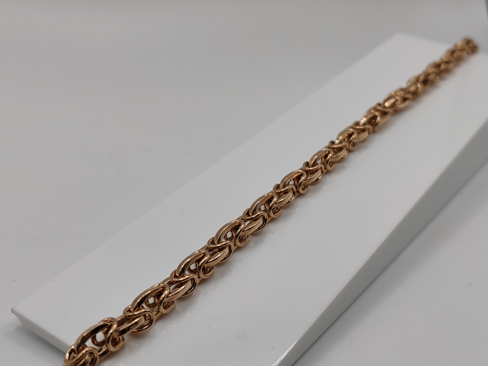 БРАСЛЕТ ПУСТОТЕЛЫЙ Фантазия Au 585