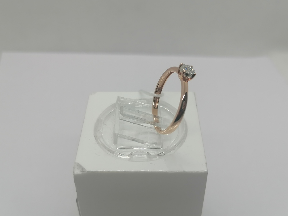 КОЛЬЦО БРИЛЛИАНТ Au 585