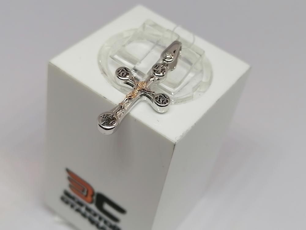 ПОДВЕСКА КРЕСТ Бриллиант (Ag 925)