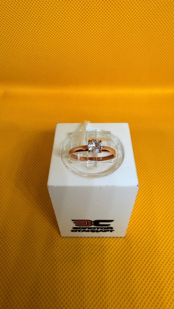 КОЛКМ585 КОЛЬЦО С КАМНЕМ (Au 585)