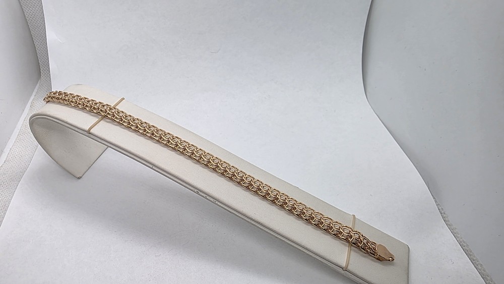 БРАСЛЕТ ПОЛНОВЕСНЫЙ Итальянка Au 585