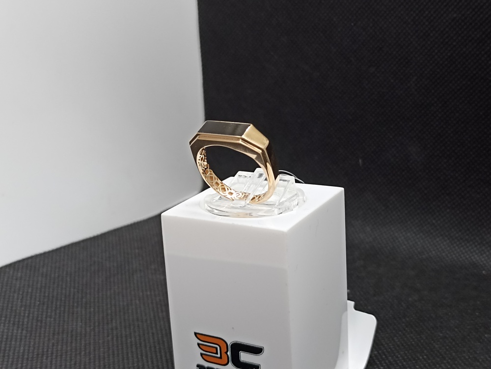 КОЛЬЦО ПЕЧАТКА с камнем (Au 585)