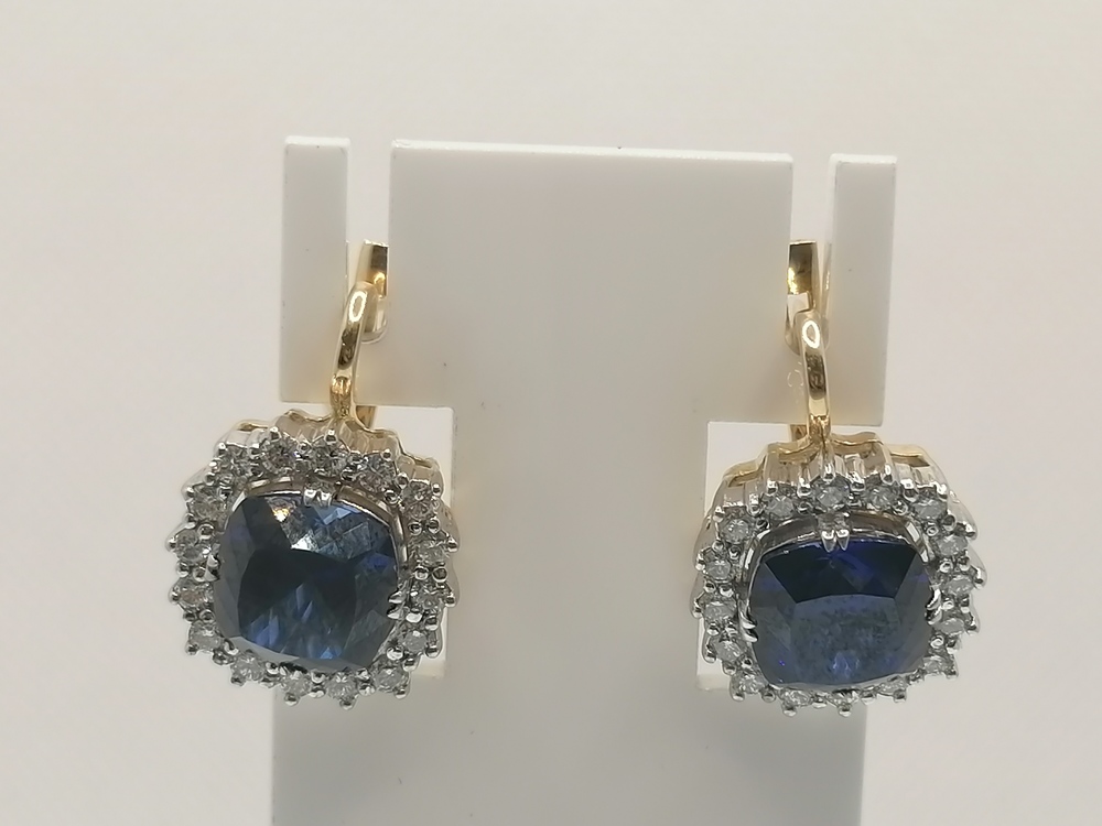 СЕРЬГИ БРИЛЛИАНТ (Au 585)