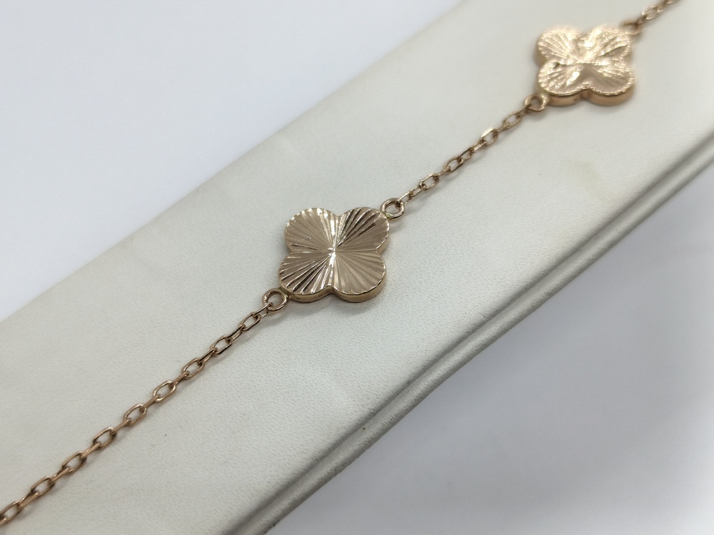 БРАСЛЕТ ПОЛНОВЕСНЫЙ Фантазия Au 585