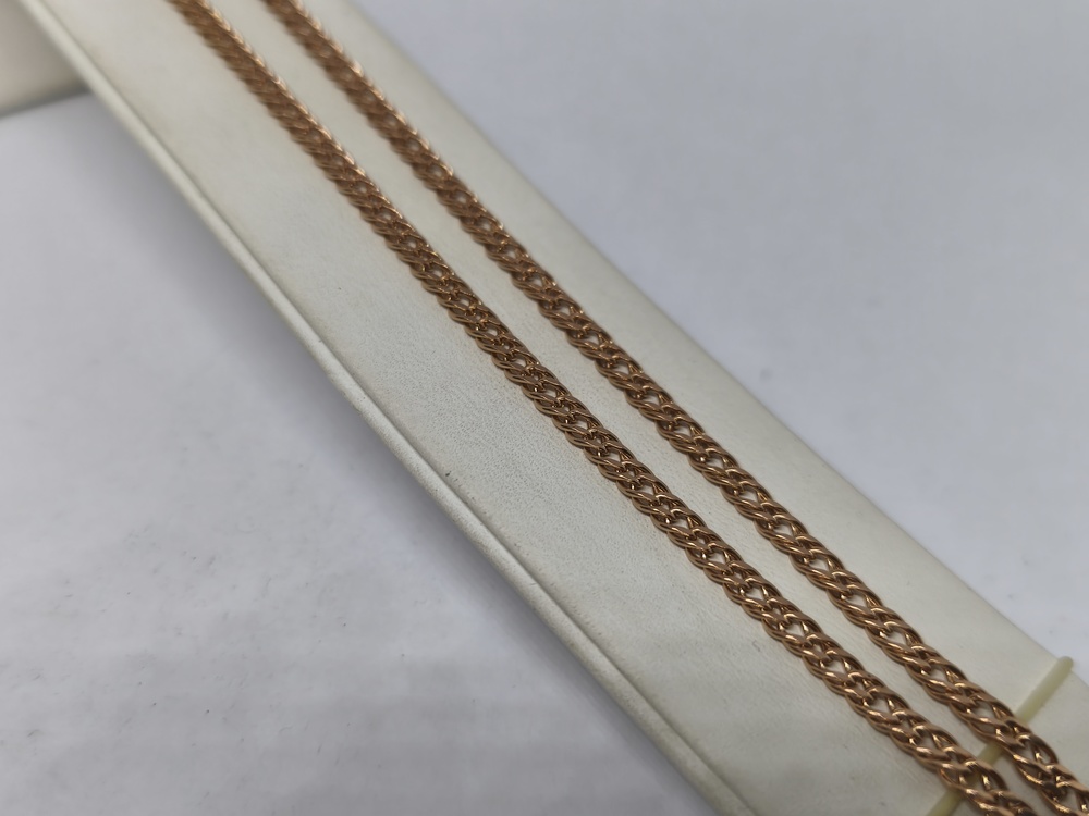 ЦЛР2585 ЦЕПЬ ПОЛНОВЕСНАЯ Ромб двойной (Au 585)