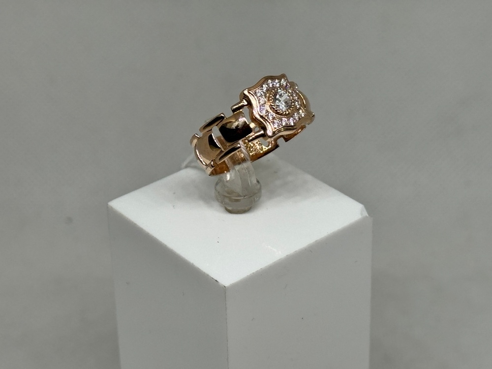 КОЛКМИ585 КОЛЬЦО С КАМНЯМИ (Au 585)