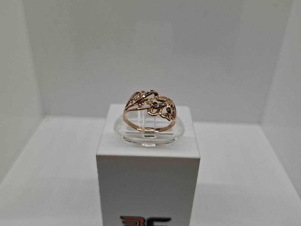 КОЛКМИ585 КОЛЬЦО С КАМНЯМИ (Au 585)