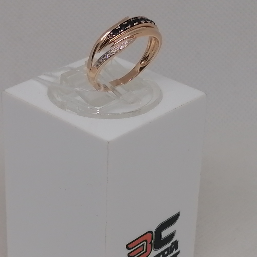 КОЛКМИ585 КОЛЬЦО С КАМНЯМИ (Au 585)