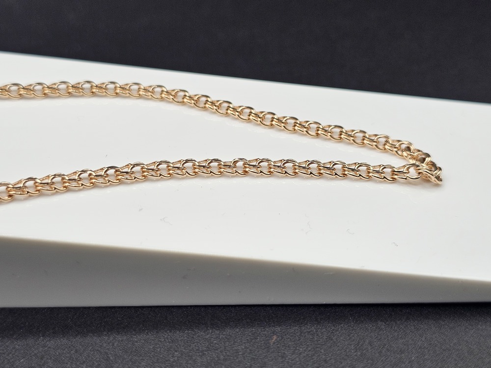 ЦПБС585 ЦЕПЬ ПУСТОТЕЛАЯ Бисмарк (Au 585)