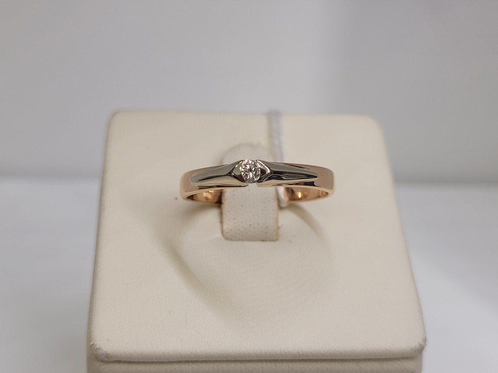 КОЛЬЦО БРИЛЛИАНТ Au 585