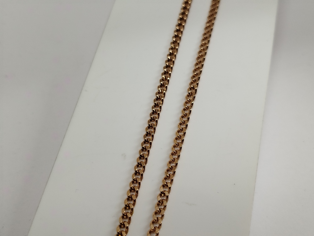 ЦЕПЬ ПУСТОТЕЛАЯ Панцирное (Au 585)