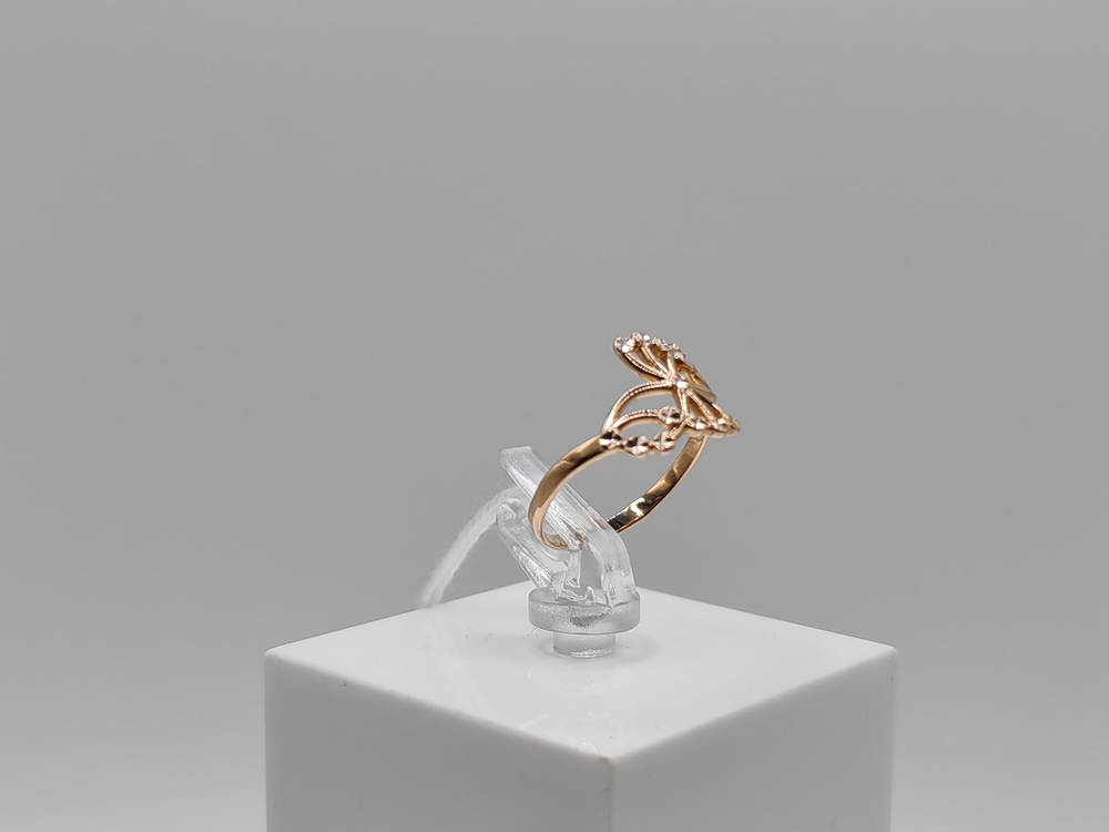 КОЛБКМ585 КОЛЬЦО БЕЗ КАМНЯ (Au 585)