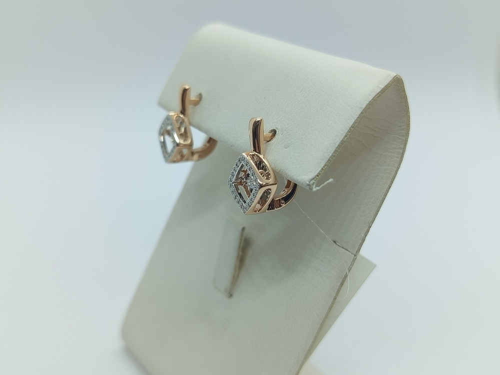 02-11-5499-31-00 СЕРЬГИ БРИЛЛИАНТ (Au 585)