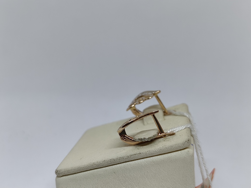 СКМИ585 СЕРЬГИ С КАМНЯМИ (Au 585)