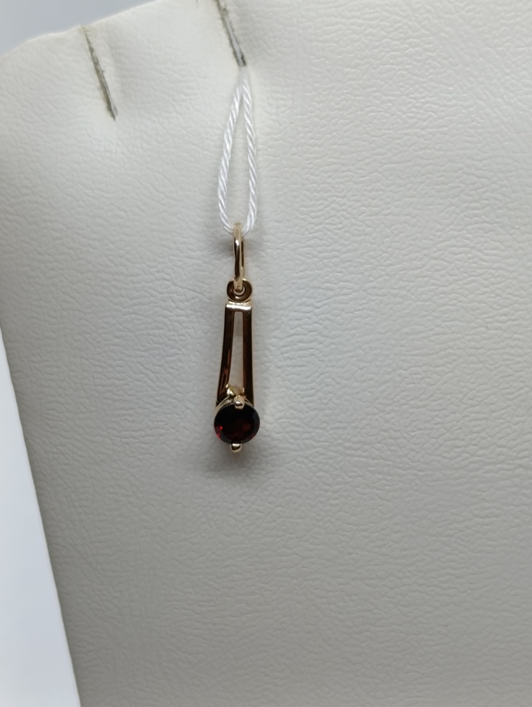 ПОДКМ585 ПОДВЕСКА С КАМНЕМ (Au 585)