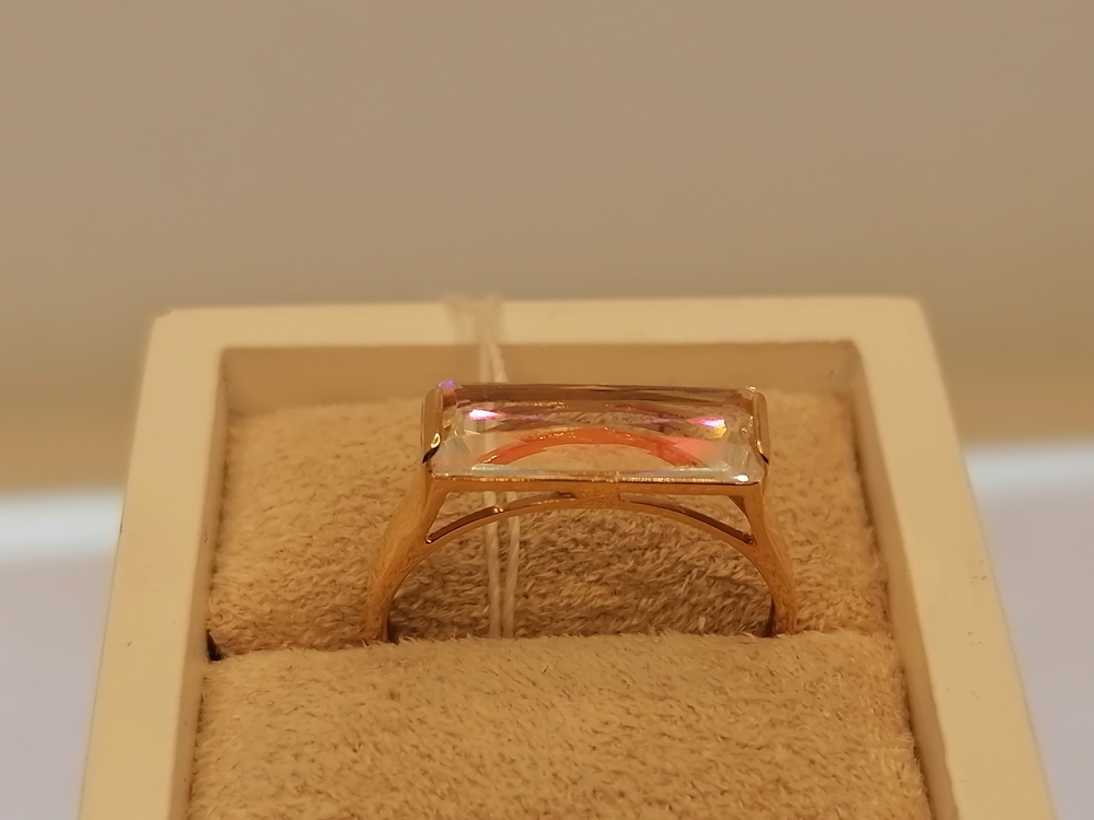 КОЛЬЦО С КАМНЕМ (Au 585)